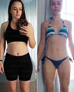 Dayane Cabral 35 anos, perdeu 15kg usando Queima Diária