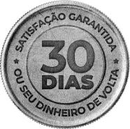 Selo de 30 dias de Garantia - Queima Diária